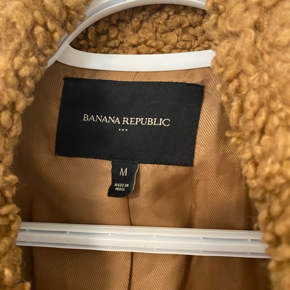 Banana Republic Teddy Brown Jacket - Picture 8 of 9